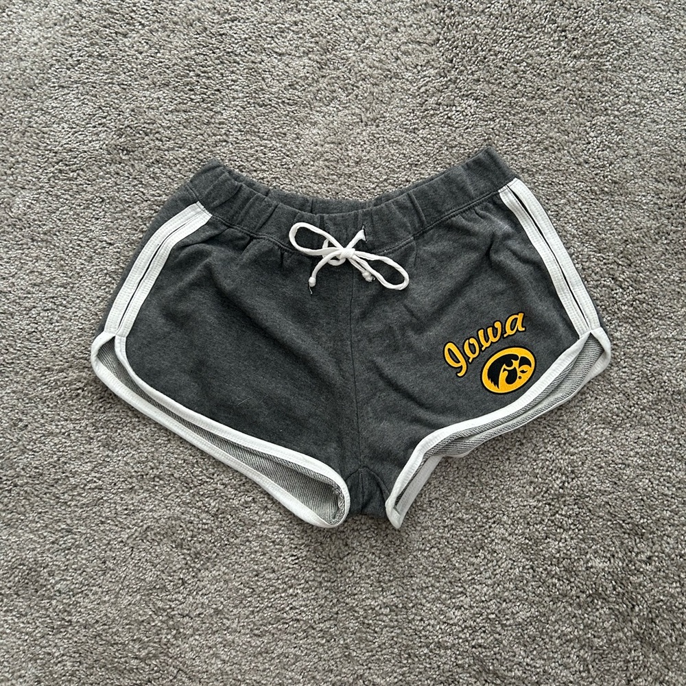 Iowa Hawkeyes Women's Gray Shorts